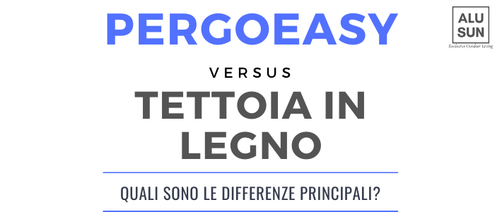 Differenza tra pergotenda e tettoia