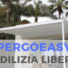 Pergoeasy pergotenda edilizia libera?