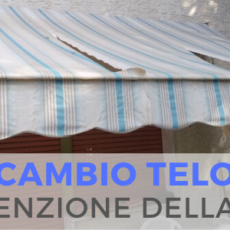 Quando cambiare il telo delle tende da sole