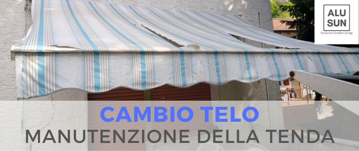 Quando cambiare il telo delle tende da sole